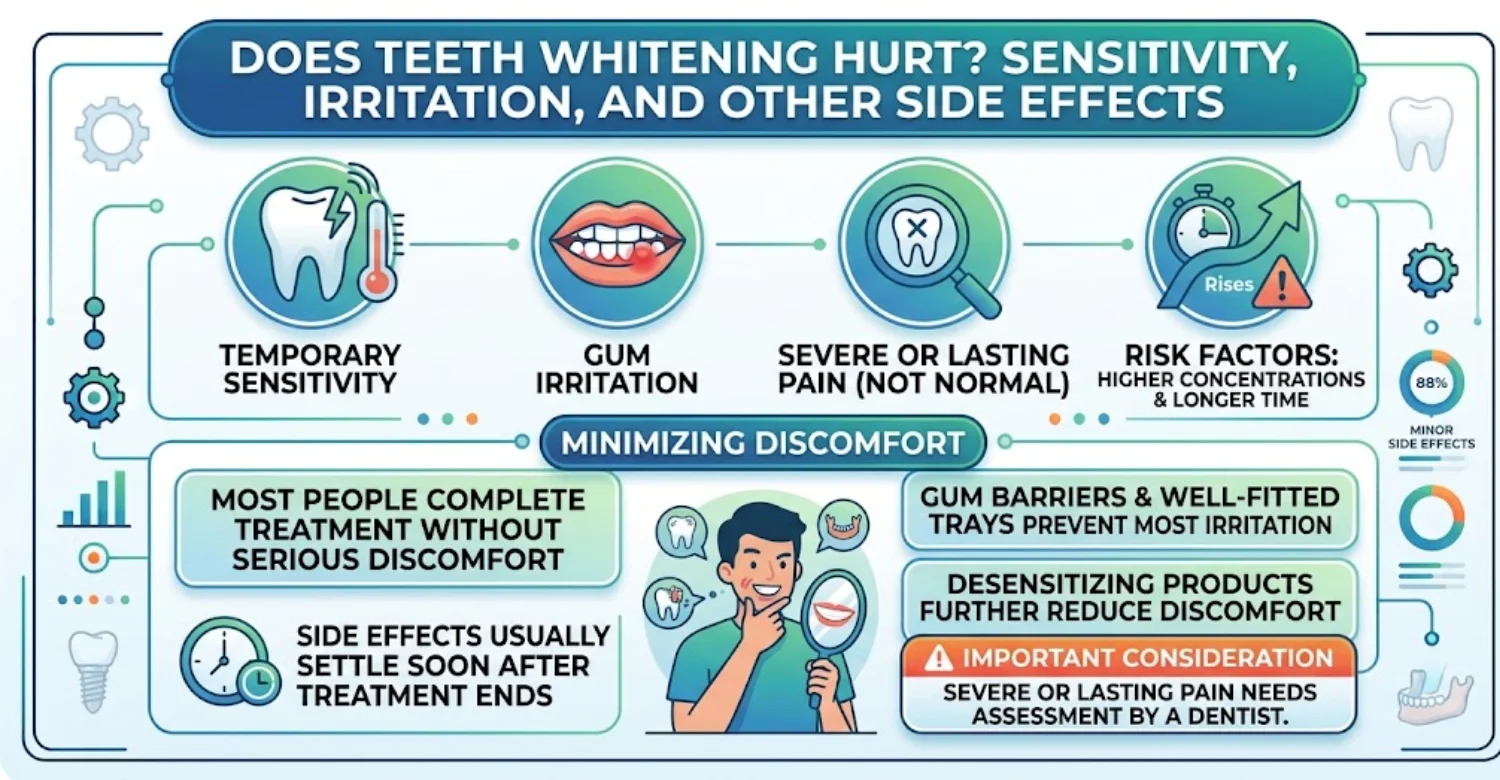 infographic How Does Teeth Whitening Work